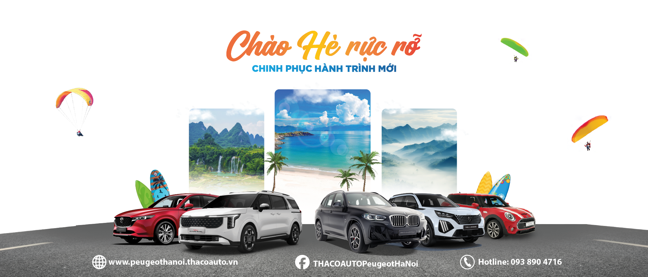 TRẢI NGHIỆM HÈ RỰC RỠ CÙNG THACO AUTO PEUGEOT HÀ NỘI VỚI NHIỀU HOẠT ĐỘNG HẤP DẪN