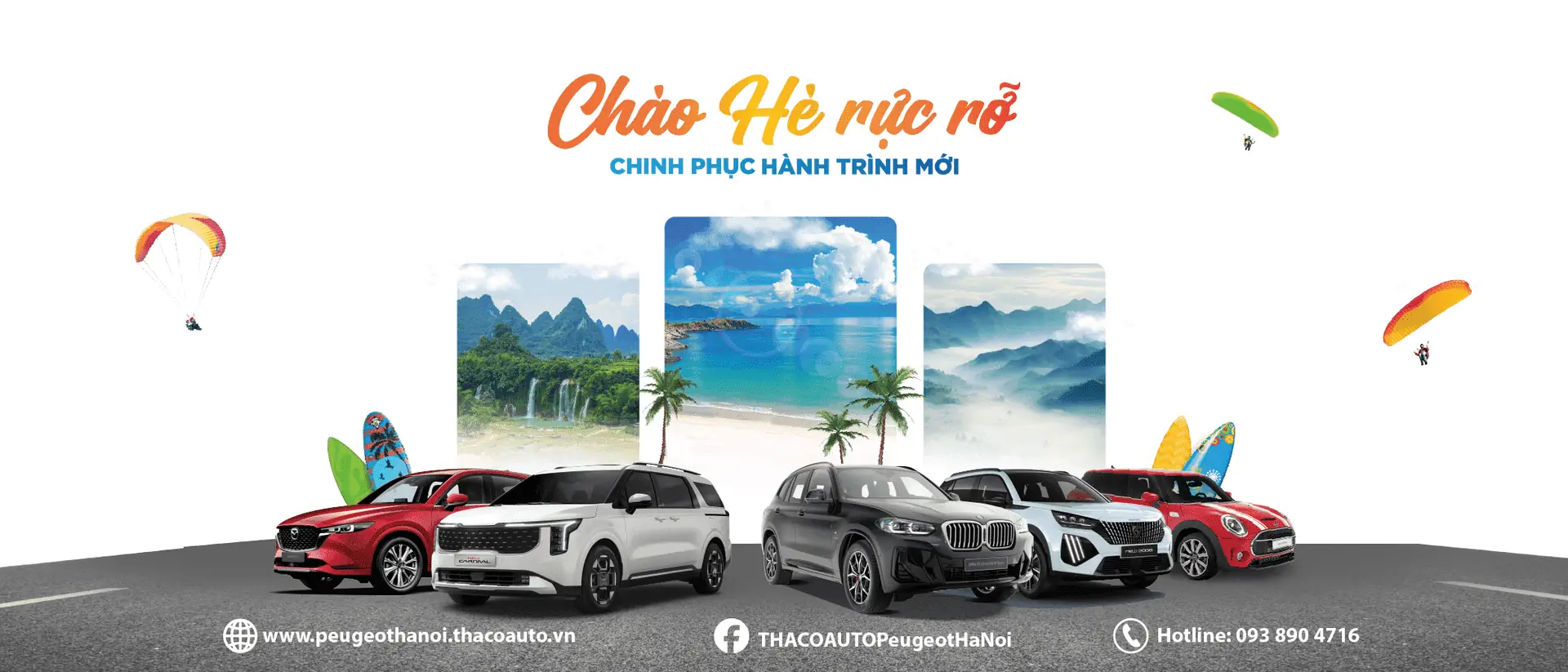TRẢI NGHIỆM HÈ RỰC RỠ CÙNG THACO AUTO PEUGEOT HÀ NỘI VỚI NHIỀU HOẠT ĐỘNG HẤP DẪN